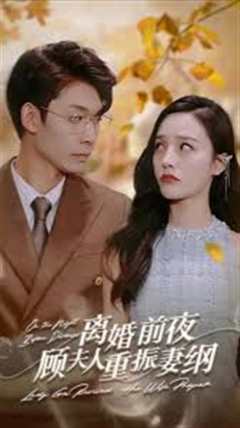 离婚前夜顾夫人重振妻纲