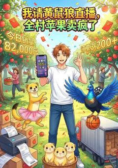 我请黄鼠狼直播，全村苹果卖疯了