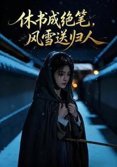 休书成绝笔，风雪送归人