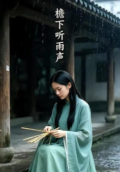 《檐下听雨声》