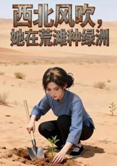 《西北风吹，她在荒滩种绿洲》